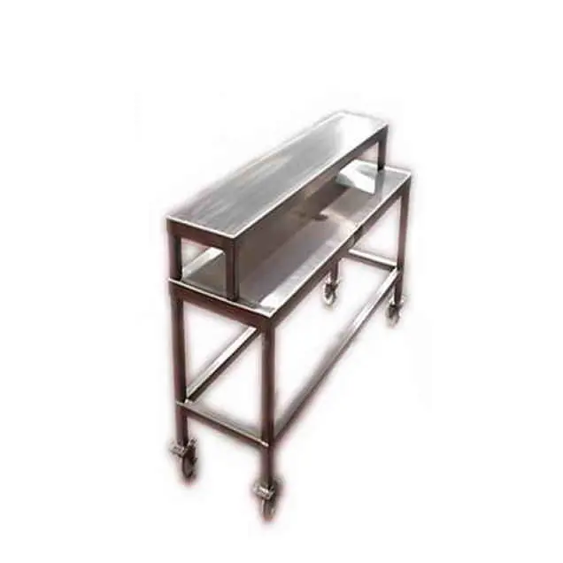 Portable-2 Shelf Table 